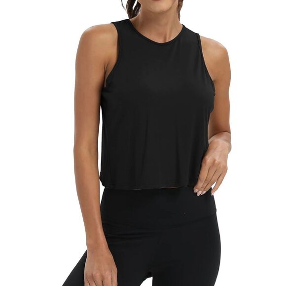 Mippo Split Back Gym Exercise Tanks - Set of 2 - Picture 7 of 10